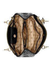 תיק צד דמוי עור לאישה מבית Guess דגם PG934909-BLA