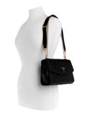 תיק דמוי עור GUESS קולקציית CRESIDIA דגם PG934921-BLA