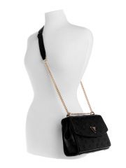 תיק דמוי עור GUESS קולקציית CRESIDIA דגם PG934921-BLA