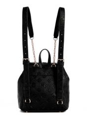 תיק גב דמוי עור Guess קולקציית CRESIDIA דגם PG934931-BLA