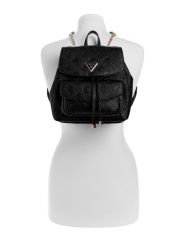 תיק גב דמוי עור Guess קולקציית CRESIDIA דגם PG934931-BLA