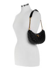 תיק צד דמוי עור GUESS קולקציית GIULLY דגם QA874812-BLA
