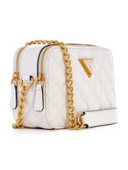 תיק לאישה דמוי עור מבית Guess קולקציית GIULLY דגם QA874814-IVO