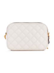 תיק לאישה דמוי עור מבית Guess קולקציית GIULLY דגם QA874814-IVO