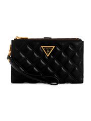 ארנק דמוי עור מבית Guess קולקציית GIULLY דגם QA874857-BLA