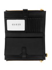 ארנק דמוי עור מבית Guess קולקציית GIULLY דגם QA874857-BLA