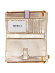 ארנק דמוי עור Guess קולקציית GIULLY דגם QA874857-IVO