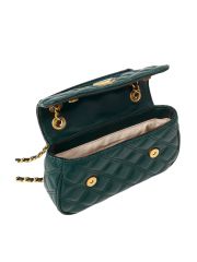 תיק לאישה דמוי עור מבית GUESS קולקציית GIULLY דגם QA874878-FOR