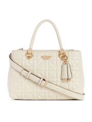 תיק דמוי עור לאישה מבית Guess קולקציית ASSIA דגם QG849906-STO