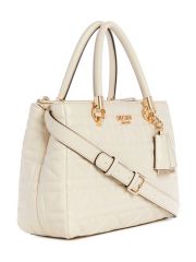 תיק דמוי עור לאישה מבית Guess קולקציית ASSIA דגם QG849906-STO