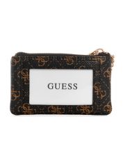 ארנק דמוי עור לאישה מבית Guess קולקציית LAUREL דגם QG850034-BNL