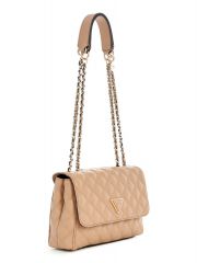 תיק צד דמוי עוד מבית Guess דגם G-QG874820-BEI