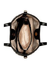 תיק לאישה מבית GUESS קולקציית LATONA דגם QG921175-BLA
