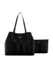 תיק דמוי עור GUESS קולקציית VIKKY דגם QG931828-BLA