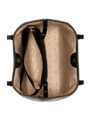 תיק דמוי עור GUESS קולקציית VIKKY דגם QG931828-BLA