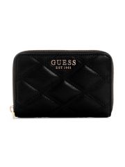 ארנק דמוי עור לאישה מבית Guess קולקציית TAMSIN דגם QG9632140-BLA
