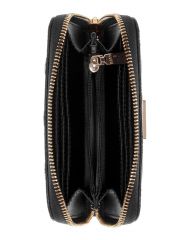 ארנק דמוי עור לאישה מבית Guess קולקציית TAMSIN דגם QG9632140-BLA