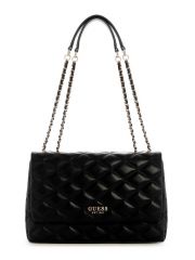 תיק דמוי עור GUESS קולקציית TAMSIN דגם QG963219-BLA