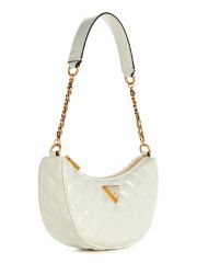 תיק צד לאישה דמוי עור מבית Guess קולקציית GIULLY דגם QI874812-IVO