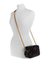 תיק צד דמוי עור Guess קולקציית GIULLY דגם QK874814-BLA