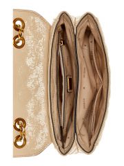 תיק צד דמוי עור לאישה מבית Guess קולקציית GIULLY דגם QK874820-ALM