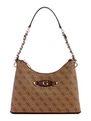תיק צד דמוי עור לאישה מבית GUESS קולקציית IZZY דגם SG865401-LGW