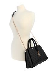 תיק דמוי עור לאישה מבית Guess קולקציית ZAMIRA דגם SG962906-CLO