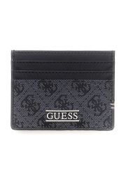 ארנק דמוי עור מבית Guess דגם G-SMBOLJLEA25-BLA