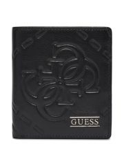 ארנק כרטיסי אשראי דמוי עור מבית Guess דגם G-SMBOMGLEA22-BLA