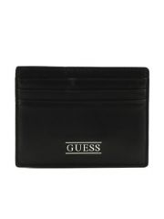 ארנק כרטיסי אשראי דמוי עור מבית Guess דגם G-SMBOMGLEA25-BLA