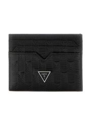 ארנק כרטיסי אשראי דמוי עור מבית Guess דגם G-SMDUGWLEA50-BLA