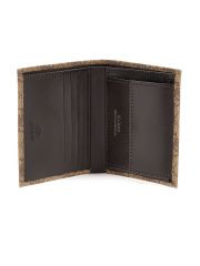 ארנק כרטיסי אשראי דמוי עור מבית Guess דגם G-SMVELELEA22-BBO