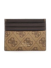ארנק כרטיסי אשראי דמוי עור מבית Guess דגם G-SMVELELEA25-BBO