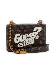 תיק דמוי עור לאישה מבית Guess קולקציית ABEY דגם SZ855819-BNL