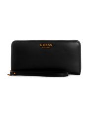 ארנק דמוי עור לאישה מבית Guess קולקציית LAUREL דגם VB850046-BLA