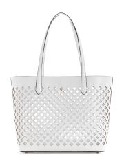 תיק דמוי עור לאישה מבית GUESS סדרה AQUA דגםVB856623-WHI