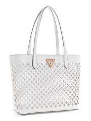 תיק דמוי עור לאישה מבית GUESS סדרה AQUA דגםVB856623-WHI