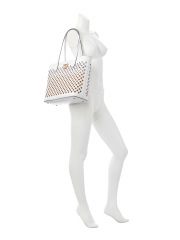תיק דמוי עור לאישה מבית GUESS סדרה AQUA דגםVB856623-WHI
