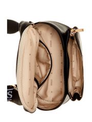 תיק לאישה דמוי עור מבית GUESS לאישה קולקציית POWER PLAY דגם VG900680-BLA