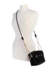 תיק דמוי עור GUESS קולקציית FRANCY דגם WG953014-BLA
