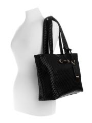 תיק דמוי עור GUESS קולקציית FRANCY דגם WG953023-BLA