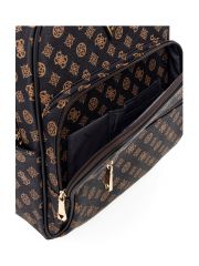 תיק גב דמוי עור GUESS קולקציית WILDER דגם Y7452990-BRO