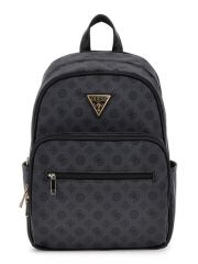 תיק גב דמוי עור לאישה GUESS קולקציית WILDER בצבע שחור Y7452990-CHC