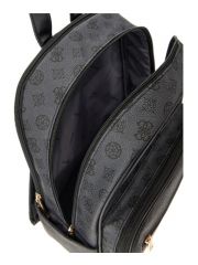 תיק גב דמוי עור לאישה GUESS קולקציית WILDER בצבע שחור Y7452990-CHC