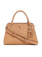 תיק צד דמוי עור לאישה מבית Guess דגם ZG787907-BEI