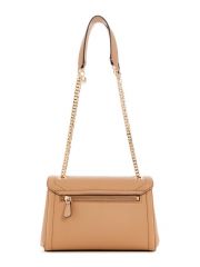 תיק צד דמוי עור לאישה מבית Guess דגם ZG787921-BEI