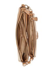 תיק צד דמוי עור לאישה מבית Guess דגם ZG787971-BEI