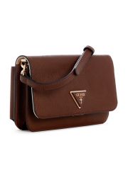 תיק דמוי עור GUESS קולקציית NOELLE דגם ZG787979-BRO