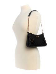 תיק דמוי עור GUESS  קולקציית BRAMINA דגם ZG963618-BLA