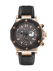 שעון יד GC שוויצרי לגבר עם רצועת עור קולקציית GC-3 דגם X72024G5S